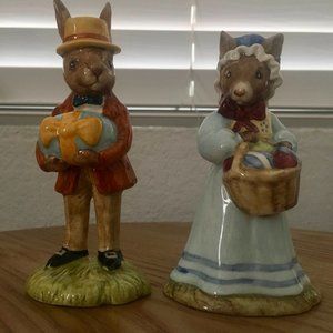 Mr. and Mrs. Bunnykins - Royal Doulton